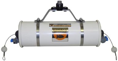 Beta Water Samplers, Horizontal PVC - Water sampler only, Opaque PVC, 3.2L