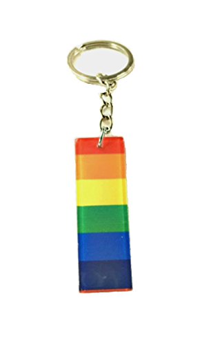 Rainbow Bar Acrylic Keychain