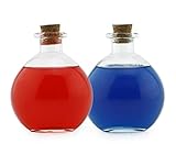 Cornucopia Round Glass Spherical Bottles, “Potion
