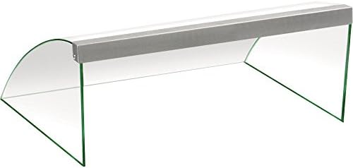 Protective Glass Guard for Hot Dog Roller Machine - 30 Hot Dog Capacity