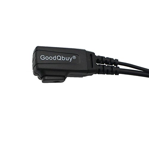 GoodQbuyÂ® 2 Pin Covert Acoustic Tube Earpiece Headset with PTT for Midland/Alan Radio GXT250 GXT1000VP4 GXT1050VP4 LXT112 LXT380 LXT118 XT511 2-pin