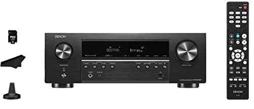 Denon - AVR-S570BT Receiver, 5.2 Channel, 8K Ultra