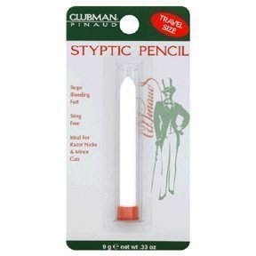 Pinaud Clubman styptic pencil for nick relief - 0.33 oz by DDI