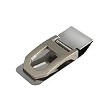 Vktech Pocket Slim Stainless Steel Cash Money Clamp Clip Credit Card Wallet Holder