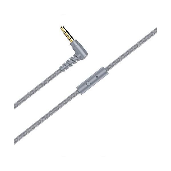 Baseman-Wired-Foldable-Headphones-with-Mic-Stereo-Heavy-Bass-On-Ear-Headset-for-iPhone-Cell-Phones-Laptop-Tablet-Mp4-Mp3-Macbook-PC-Grey BASEMAN Wired Headphones with Microphone - Foldable Wired On-Ear Headphones for Laptops Computer Cellphone Tablet…