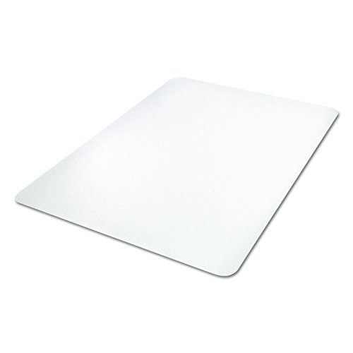 Deflect-o Rectangle Chair Mat, Straight Edge, 36 by 48-Inch, Clear