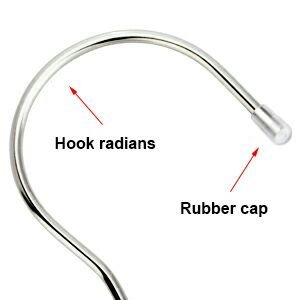 JUNING Set of 40 Stainless Steel Strong Metal Wire Hangers Clothes Hangers 16 Inch - Thumbnail 4