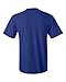 Hanes TAGLESS Pocket T-Shirt,Deep Royal,Medium