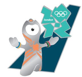 Olympics London 2012 Olympics Mascot Logo Pin