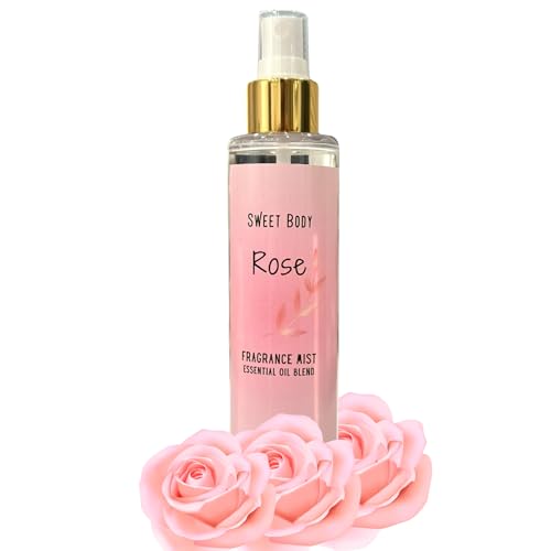 Sweet Body ROSE Soft Fresh Women’s Body Mist, Fine Fragranced Body  Perfume Misting Spray, Sensual light scen