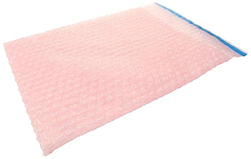 Multicomp 004-0014F Pink Bubble Anti-Static Self Seal ESD-Safe Bag, 238 mm x 180 mm, Pack of 10