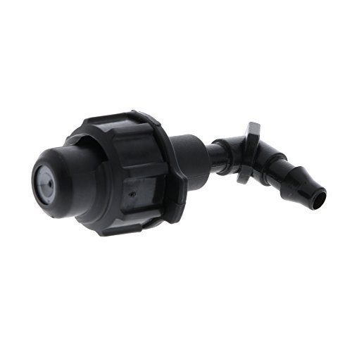 DIG 7795BB 2 GPH Drip Irrigation Fogger Mister on Barbed 1/4" Elbow (5 Pack)