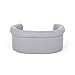 Great Deal Furniture Setlla Oval Fabric Dog Sofa, Light Gray and Charcoalthumb 4