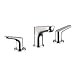 hansgrohe Focus Modern Widespread Easy Clean 2-Handle 3 5-inch Tall Bathroom Sink Faucet in Chrome, 04369000, Medium
