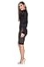 BUETYART Women Bandage Bodycon Dress Sexy Club Dress Party Midi Dress