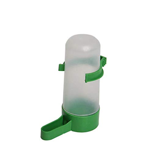 Jim Hugh 60ml/140ml Practical Birds Feeding Equipment Parrot Bird Drinker Feeder Watering Plastic with Clip