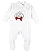Eda Baby Girl Jeweled Crown Layette 3 Piece Gift Set 0-3M Red