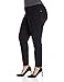 1826 Stretchy BLACK denim jeans HIGH WAIST WOMENS PLUS SIZE pants SKINNY LEG PL-880