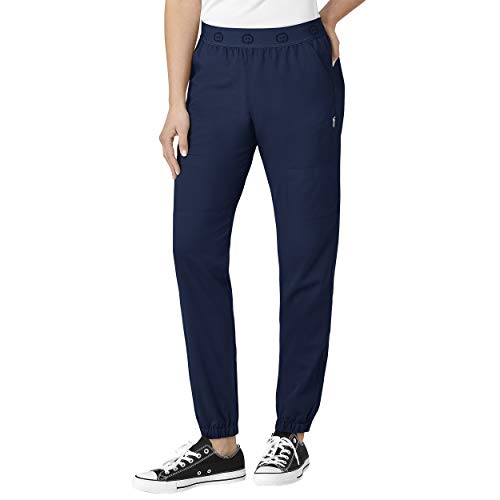 Wink PRO Women's Slim Cargo Jogger Scrub Pant, Navy, M TAL