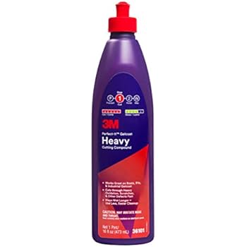 3M Perfect-It Gelcoat Heavy Cutting Compound (36101) - For Boats and RVs - 1 Pint