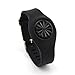 VOMA USA Newest Jawbone Up Move Buckle Bracelet - Adjustable Wristband and Wristwatch Style - Silicone Replacement Secure Band with Chrome Watch Clasp and Fastener Buckle(Black)