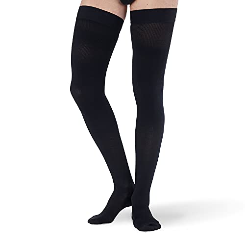 compression thigh high plus size