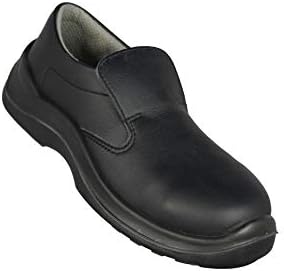 Jallatte Jalwaler S3 HRO SRC Safety Shoes Work Shoes Flat Black