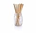 BAMBOO STRAWS REUSABLE Drinking Straw 10 Straws (19.5cm) ZONE - 365