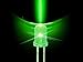 mod/smart 3mm LED Bulb- Green (Pack of 50)