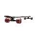 BACKFIRE Drop Through Longboard Complete Double Kick 42x9.5inch Professional longboards