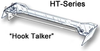 Label Holder for 6" - 7" Peg Hook, HT-67, Pack of 50