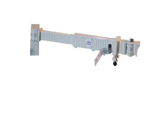 Gemini Jets Airbridge Set 1 with 6-Pack Narrowbody Jet Bridges and Airport Adapters, 1:400 Scale (Certified Refurbished)