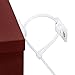 Furniture Straps Baby Proofing Furniture Anchors, Earthquake Resistant Metal Straps, Anchor Furniture to Wall Keeping Baby Pet Safety from Falling Furniture (6 Pack)