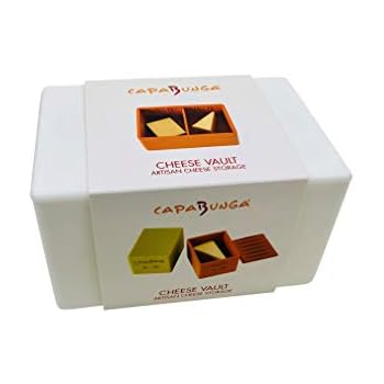 Capabunga Cv3 Cheese Vault Food Storage Box One Size White