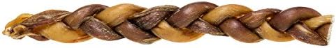 Quality Bully Sticks Braided Dog Treats, 9"-Medium/Large