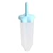 Chichic Popsicle Molds, Ice Pop Maker, Ice Pop Molds, BPA-Free, Repeated Use, Set of 6 (Diamond, Sky Blue)