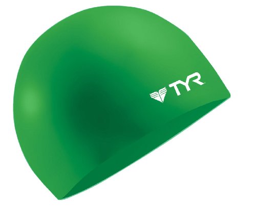 TYR Wrinkle Free Silicone Cap, Green