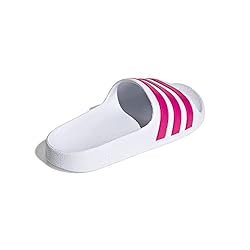 adidas Unisex Adilette Aqua Mule, Footwear White