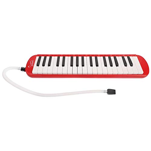 Zerama 37 Piano Keys Melodica Harmonica with Hose and Bag Mouth Organ for Beginners Musical Instrument