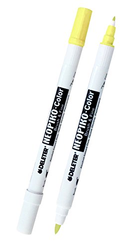 Deleter Neopiko-Color Marker [ Alcohol Based Ink, Dual Tip ][Color: (127) pale green] For Professional Comic Manga Graphic Design and Illustration