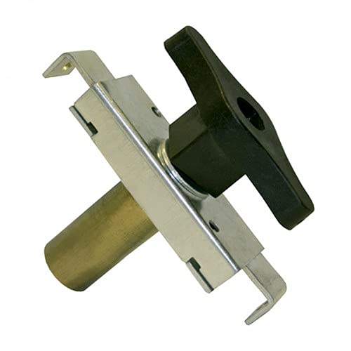 DOJA Barcelona T-Handle Garage Lock - 60mm Cylinder - Cylinder Lock, Galvanized Steel, Garage Lock T Handle for Interior Doors, Storage Room and Garage Doors