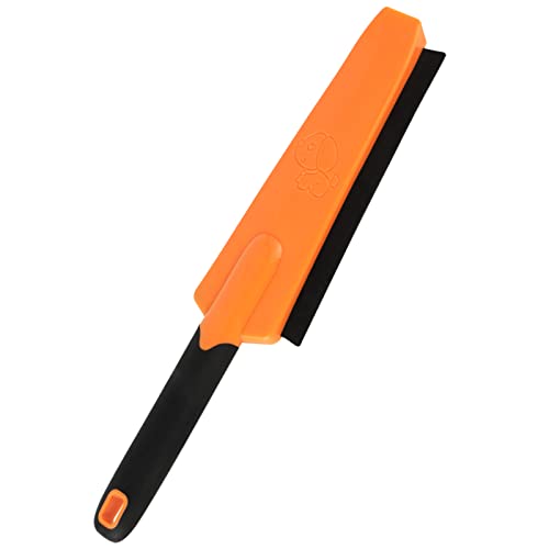 Conliwell Pet Hair Removal Brush with Squeegee, Mini Pet Hair Remover for Fluff Carpet, Hardwood Floor, Auto Detailing, Couch, Furniture, Lint, Carpet