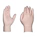 GLOVEWORKS Industrial Ivory Latex Gloves, Case of 1000, 4 Mil, Size Small, Powder Free, Textured, Disposable, TLF42100
