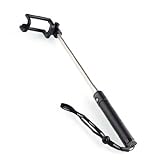 SelfieGo MP-B1 Quicksnap Self-portrait Handheld Extendable Monopod Selfie Stick with Built-in Bluetooth Remote Shutter for iphone 6, iphone 6 Plus, iphone 5 5s 5c, iphone 4s, Samsung Galaxy and More