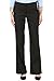 Maryclan Career Women's Dress Pants Little Boot But with Narrow Belt Loop (Medium, Black)
