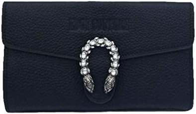 Small Leather Crossbody Bags For Women By Edgy Couture Designer Shoulder Bag Detachable Silver Chain Dust Bag + Purse