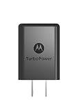 Motorola SPN5970A TurboPower 15+ QC3.0 Turbo Charger for Moto E5 Plus,E5 Supra,G5 Plus,G5S,G5S Plus,G6,G6 Play,G6 Plus,G7,G7 Play,G7 Plus,G7 Power,Z2 Force,Z2 Play,Z3,Z3 Play,X4[No Cable] (Retail Box)
