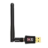 USB Wifi Adapter ac600Mbps,TUPELO 802.11ac Dual Band 2.4G/5G Wireless External USB Wifi Dongle with 2dBi Antenna for Computer Desktop Laptop PC