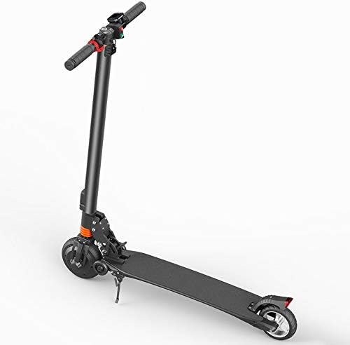 YLIK Electric Scooter, Ultra-Light Portable and Folding Design with 6.5" explosion proof tire, Up to 18 Miles Long-Range Battery Commuter Electric Scooter for Adults