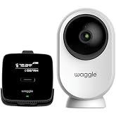 Waggle 4G LTE Pet Monitor Lite + RV Mini Camera - Cellular Temperature & Humidity Monitor, Real-time Alerts - RV/Camper/Van/C